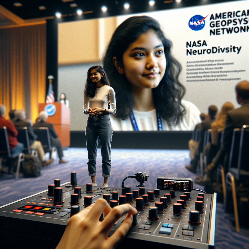 NASA Neurodiversity Network Intern to Make Historic Presentation at American Geophysical Union Annual Conference